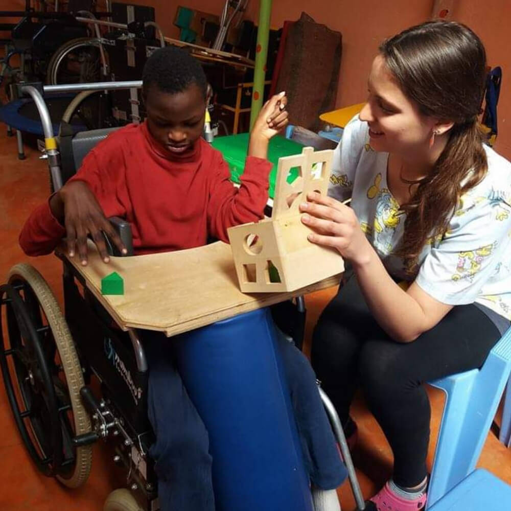 Work of a volunteer